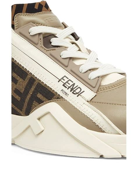 fendi high top sneakers womens|fendi flow mid top sneakers.